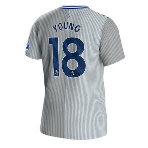 Maillot de foot Everton Ashley Young #18 Troisième 2023-24 Manches Courte